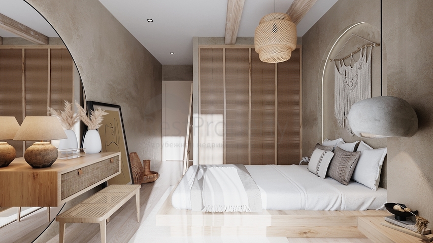 Окремо розташовані вілли з унікальною архітектурою в районі Гюмюшлюк