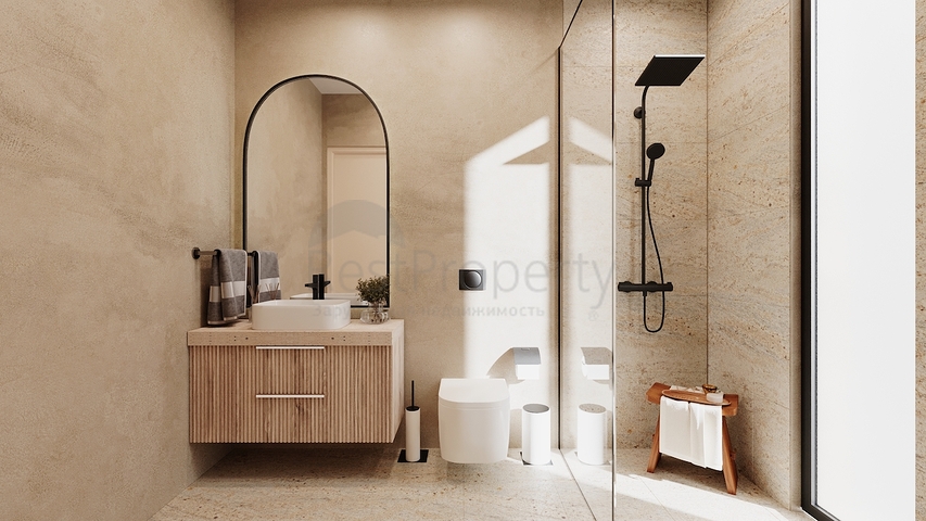 Окремо розташовані вілли з унікальною архітектурою в районі Гюмюшлюк