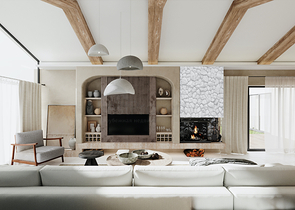 Окремо розташовані вілли з унікальною архітектурою в районі Гюмюшлюк