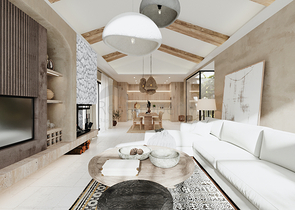 Окремо розташовані вілли з унікальною архітектурою в районі Гюмюшлюк