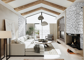 Окремо розташовані вілли з унікальною архітектурою в районі Гюмюшлюк