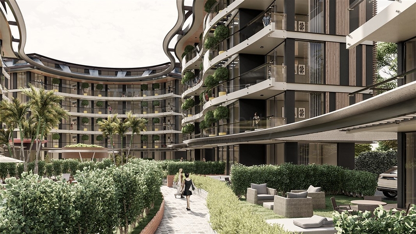 Масштабний інвестиційний проект в районі Оба в 300 м від моря