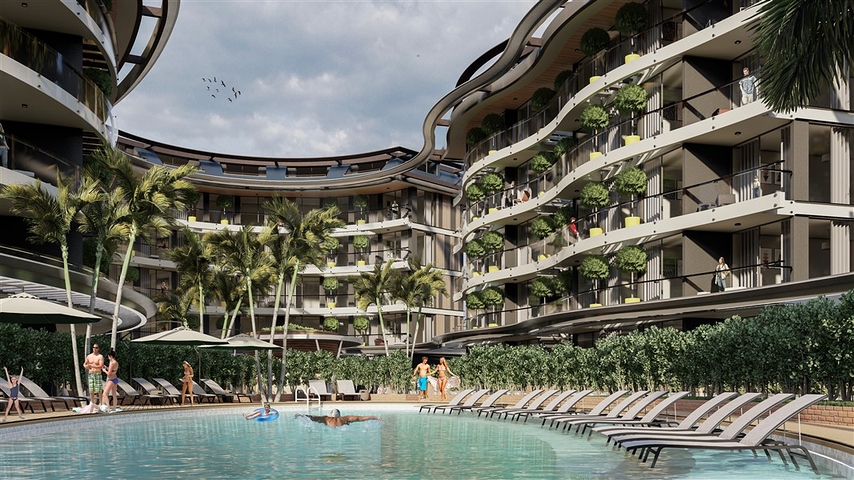 Масштабний інвестиційний проект в районі Оба в 300 м від моря