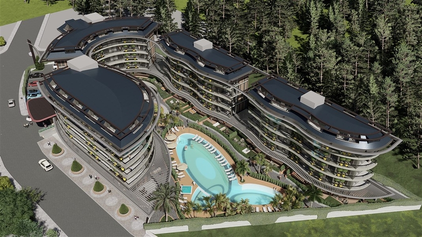 Масштабний інвестиційний проект в районі Оба в 300 м від моря