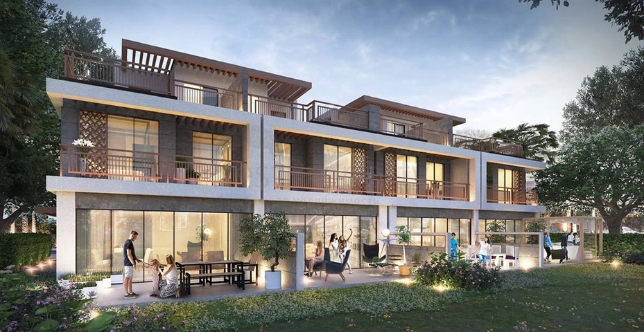 Комфортний проект з колекцією таунхаусів в районі Damac Hills 2 Комфортний проект з колекцією таунхаусів в районі Damac Hills 2