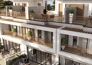 Комфортний проект з колекцією таунхаусів в районі Damac Hills 2 Комфортний проект з колекцією таунхаусів в районі Damac Hills 2