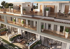 Комфортний проект з колекцією таунхаусів в районі Damac Hills 2 Комфортний проект з колекцією таунхаусів в районі Damac Hills 2