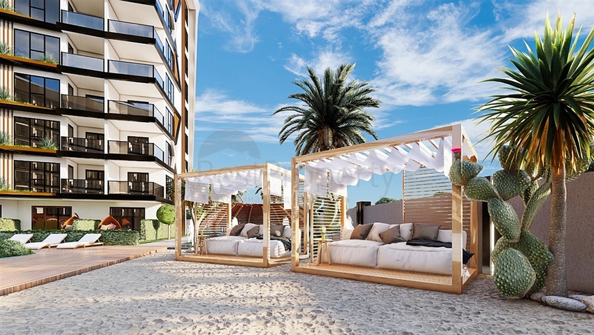 Квартира 1 + 1 в споруджуваному комплексі в районі Паяллар  Квартира 1 + 1 в споруджуваному комплексі в районі Паяллар