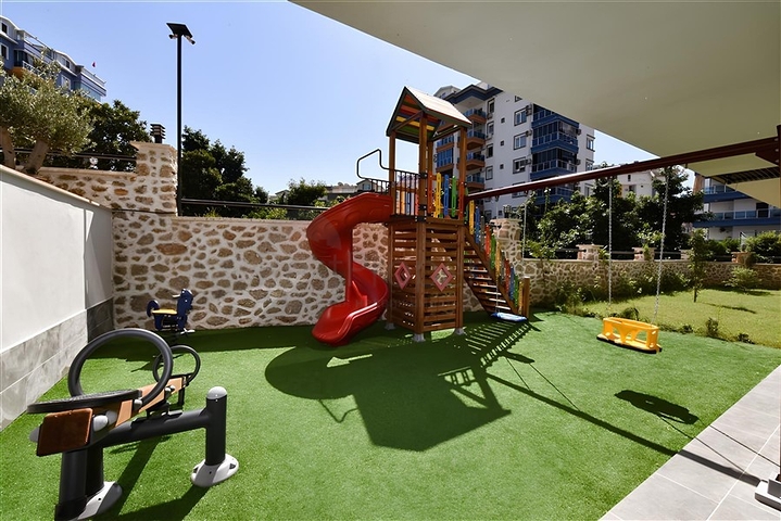 Садовий дуплекс 2 + 1 в районі Тосмур