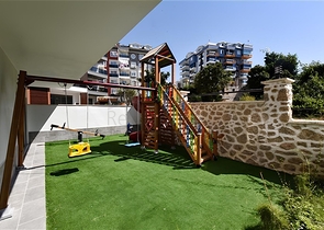 Садовий дуплекс 2 + 1 в районі Тосмур