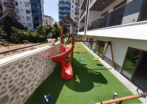 Садовий дуплекс 2 + 1 в районі Тосмур