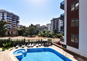 Садовий дуплекс 2 + 1 в районі Тосмур