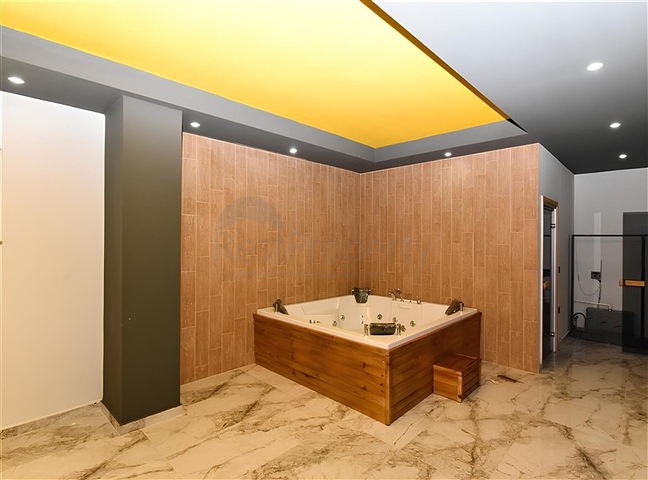 Садовий дуплекс плануванням 2+1 в районі Тосмур