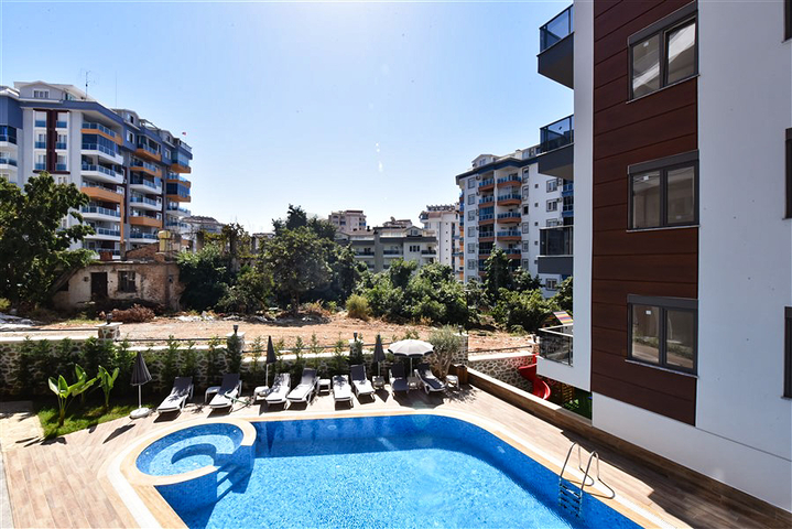 Садовий дуплекс плануванням 2+1 в районі Тосмур