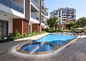 Садовий дуплекс плануванням 2+1 в районі Тосмур