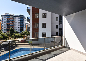 Садовий дуплекс плануванням 2+1 в районі Тосмур