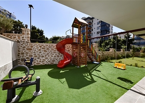 Садовий дуплекс плануванням 2+1 в районі Тосмур