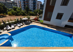 Садовий дуплекс плануванням 2+1 в районі Тосмур