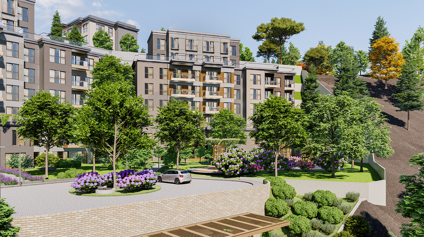 Масштабний житловий комплекс в центрі району Пендік