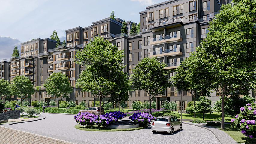 Масштабний житловий комплекс в центрі району Пендік