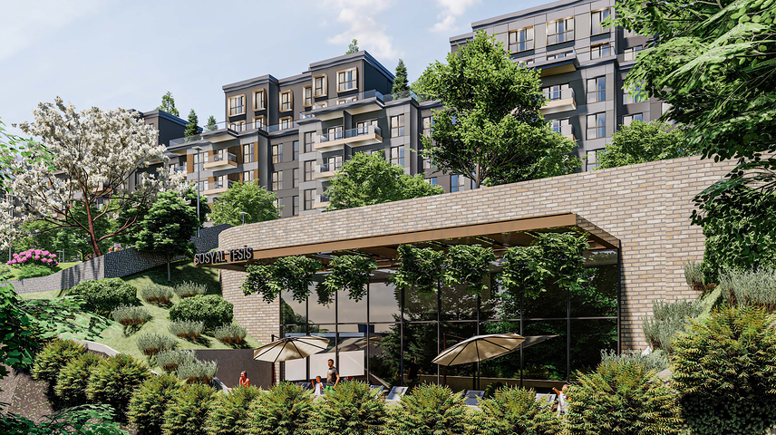 Масштабний житловий комплекс в центрі району Пендік