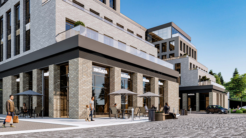 Масштабний житловий комплекс в центрі району Пендік