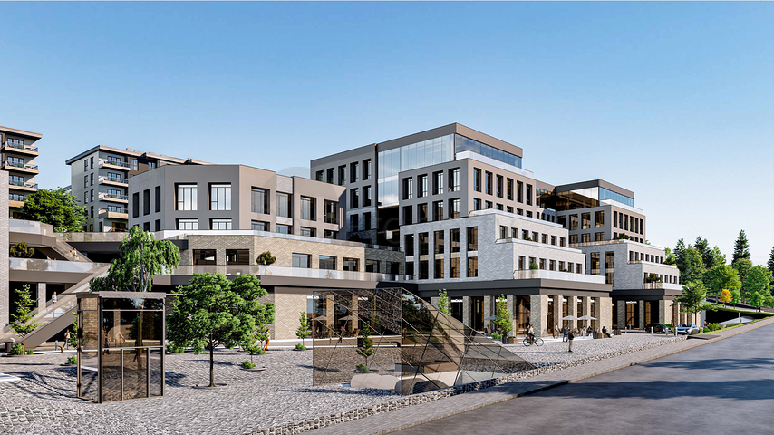 Масштабний житловий комплекс в центрі району Пендік