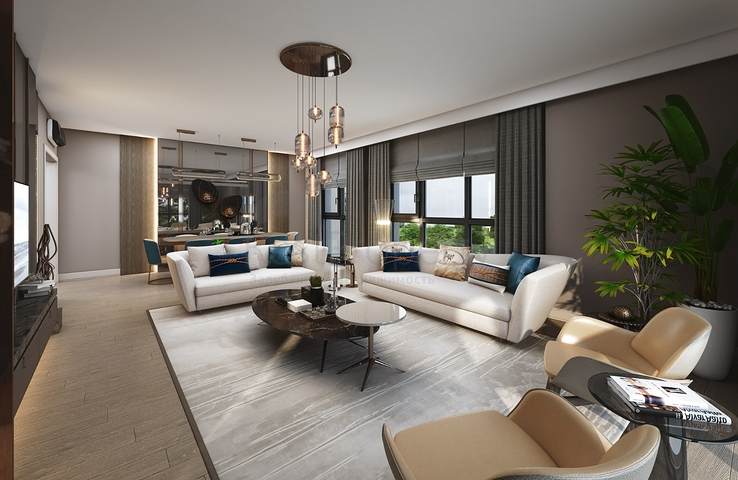 Масштабний житловий комплекс в центрі району Пендік