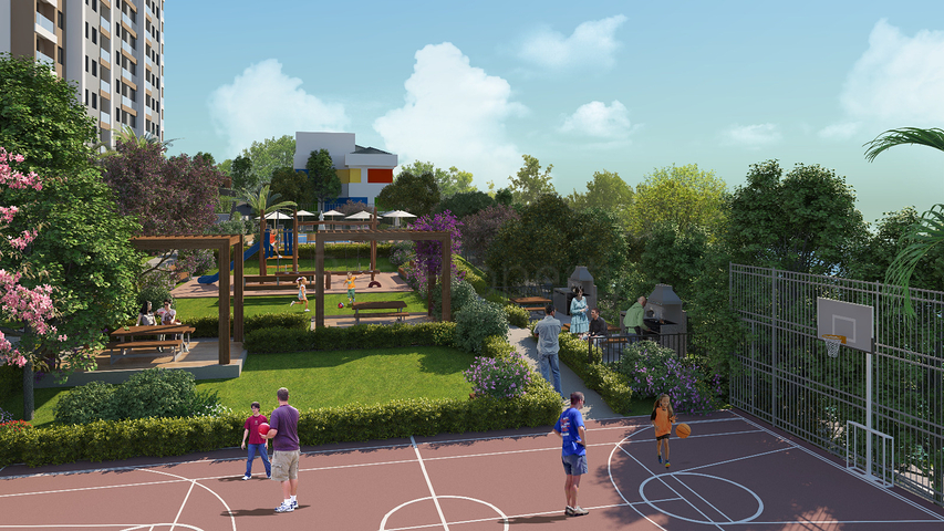 Проект сімейної концепції в центрі зеленої зони