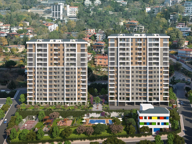 Проект сімейної концепції в центрі зеленої зони