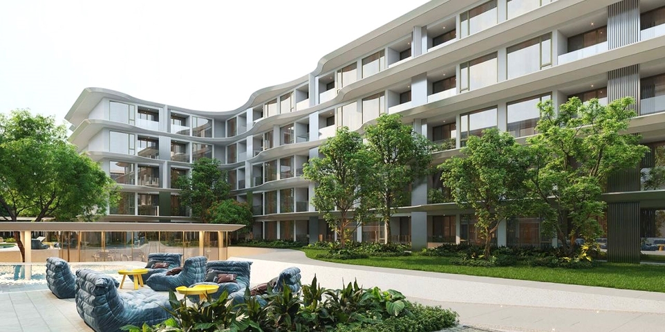 Апартаменти преміум класу на першій лінії в районі Бангтао