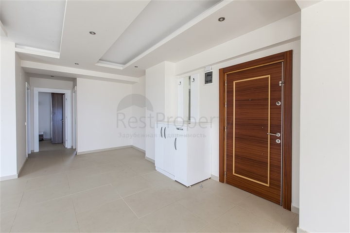 Квартири в готовому комплексі в 110 метрах від моря в районі Аяш-Ердемлі