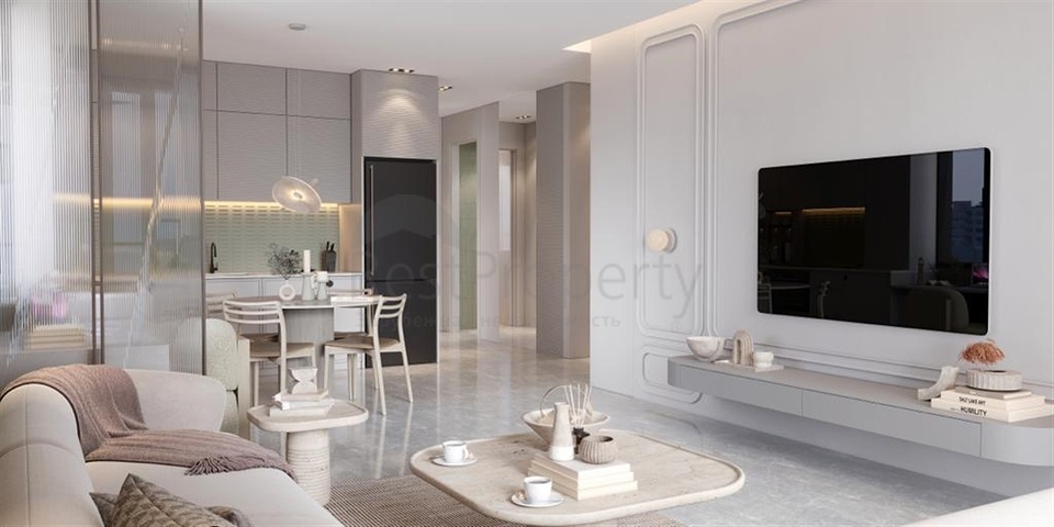 Масштабний житловий комплекс на стадії будівництва в районі Арпачбахшиш