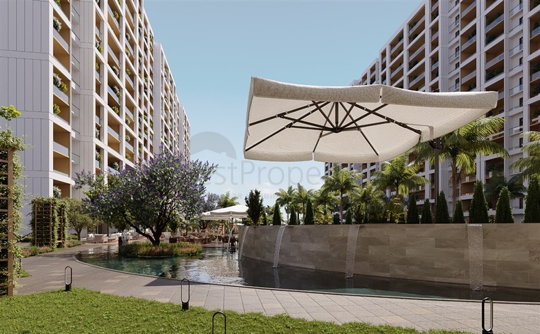 Масштабний житловий комплекс на стадії будівництва в районі Арпачбахшиш