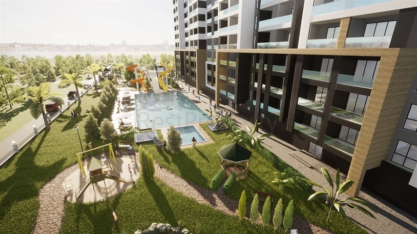 Квартири в споруджуваному комплексі преміум сегменту в 150 метрах від моря