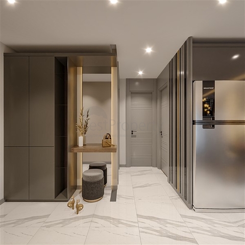 Квартири з готельною інфраструктурою в районі Ердемлі