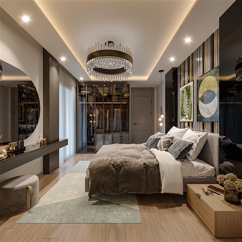 Квартири з готельною інфраструктурою в районі Ердемлі