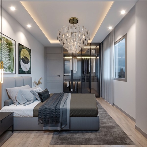 Квартири з готельною інфраструктурою в районі Ердемлі