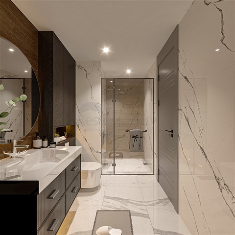 Квартири з готельною інфраструктурою в районі Ердемлі