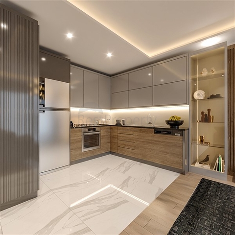 Квартири з готельною інфраструктурою в районі Ердемлі