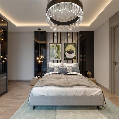 Квартири з готельною інфраструктурою в районі Ердемлі