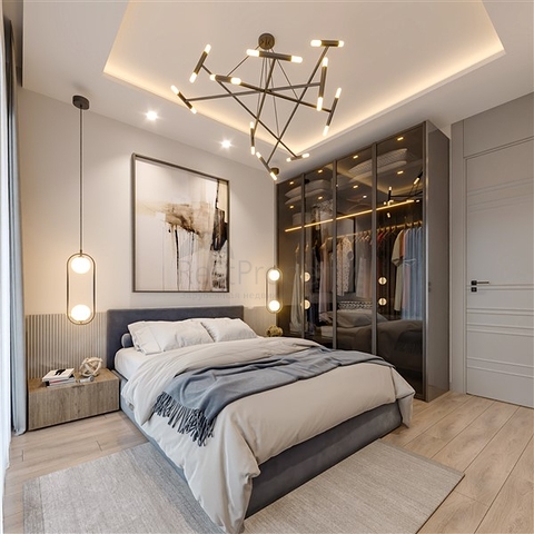 Квартири з готельною інфраструктурою в районі Ердемлі