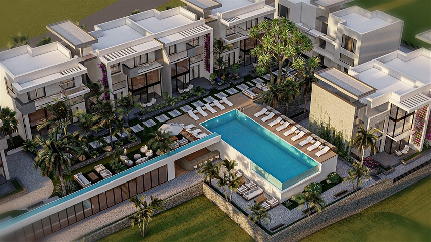 Пентхаус в 250 м до Середземного моря в мальовничому районі Есентепе 