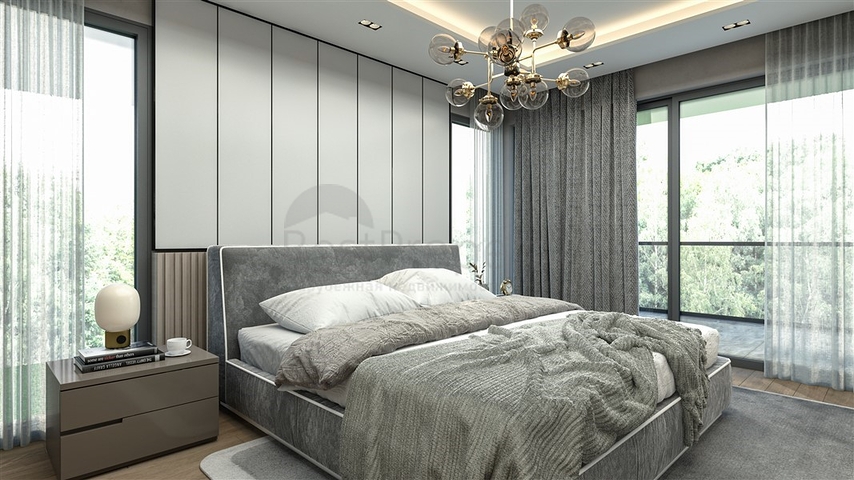 Споруджувані вілли з особистим басейном в районі Томюк-Ердемлі