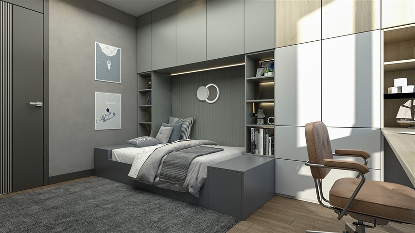 Споруджувані вілли з особистим басейном в районі Томюк-Ердемлі