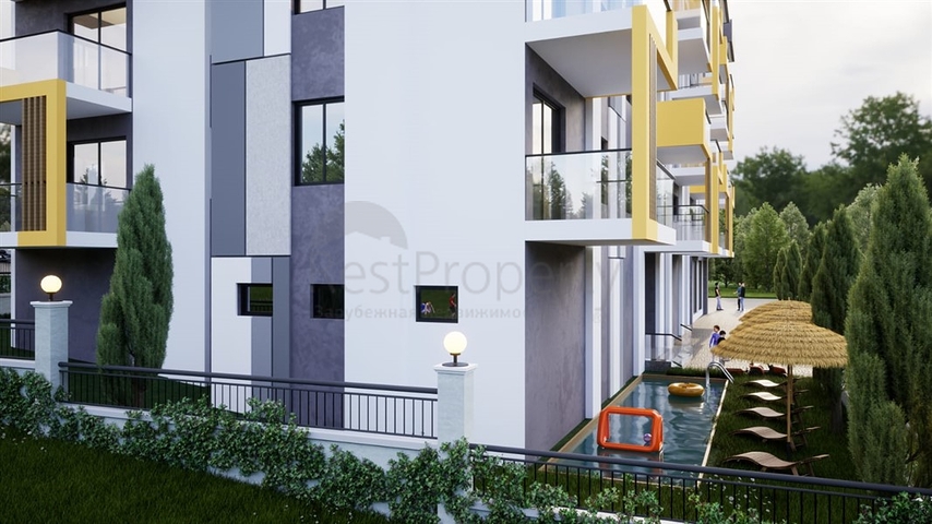 Житловий комплекс на етапі будівництва в районі Коджахасанли