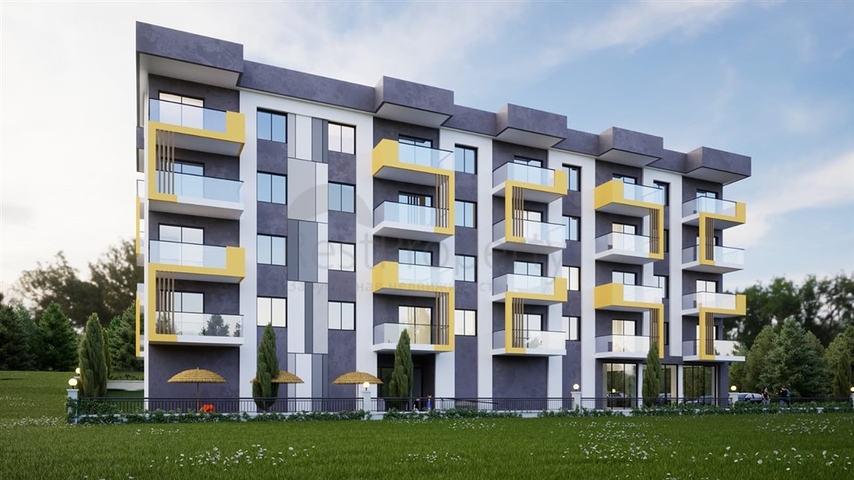 Житловий комплекс на етапі будівництва в районі Коджахасанли