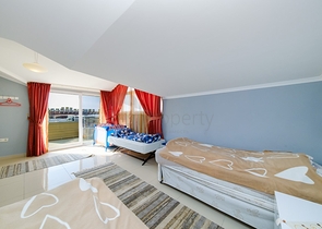 Пентхаус 4 + 1 з видом на море в Джікджіллі