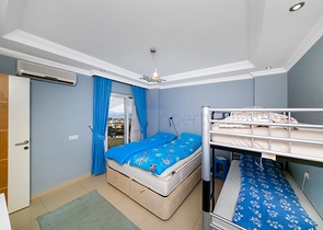 Пентхаус 4 + 1 з видом на море в Джікджіллі