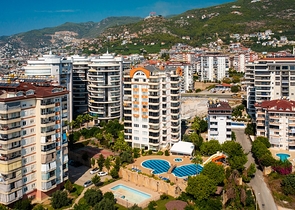 Пентхаус 4 + 1 з видом на море в Джікджіллі